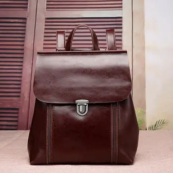 

062217 women fashion travel backpack double shoulder bag high capacity bag