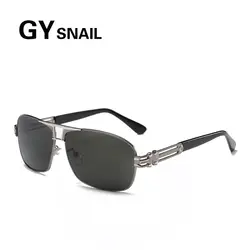 GYsnail классический поляризационные солнцезащитные очки для женщин для мужчин негабаритных Защита от солнца очки Винтаж брендовая