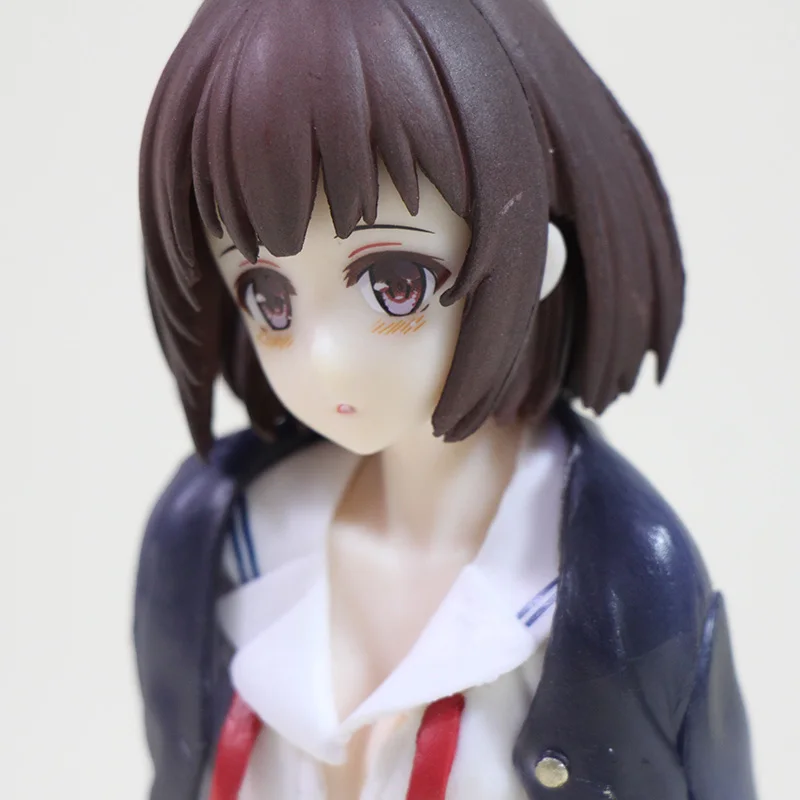 Аниме Saenai Heroine No Sodate kata экшн фигурка Katou Megumi Пижама Сидящая Ver ПВХ Куклы 12