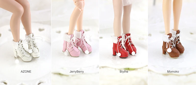1 пара; Blyth Doll; зимние сапоги на высоком каблуке; модная обувь для Blyth JB Momoko Azone Holala; Аксессуары для кукол
