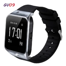 New Smart Watch GV09 Smart Phone Watch Support SIM GSM GPRS SMS Bluetooth Camera Max 32GB TF Card APK is Compatible with Android