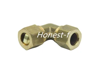 

7/16" OD 90 Deg Compression Union Elbow,BRASS COMPRESSION FITTING