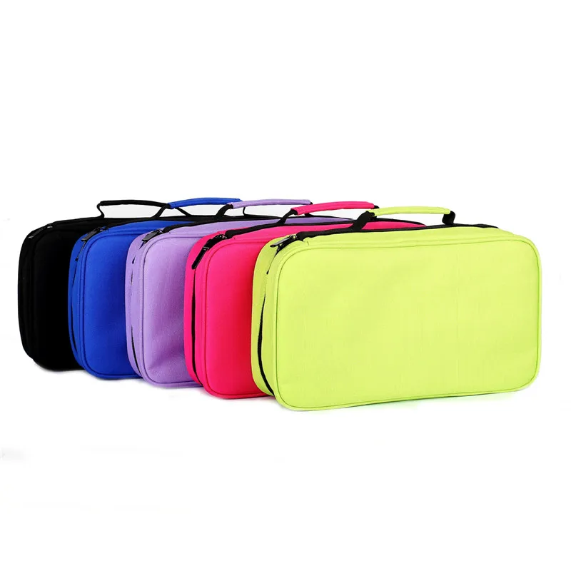 

New 40 Holes Mark Pencil Case Set Big Pencil Bag Detachable Sketch Storage Bag Painting Package Marker Storage bag School Gift