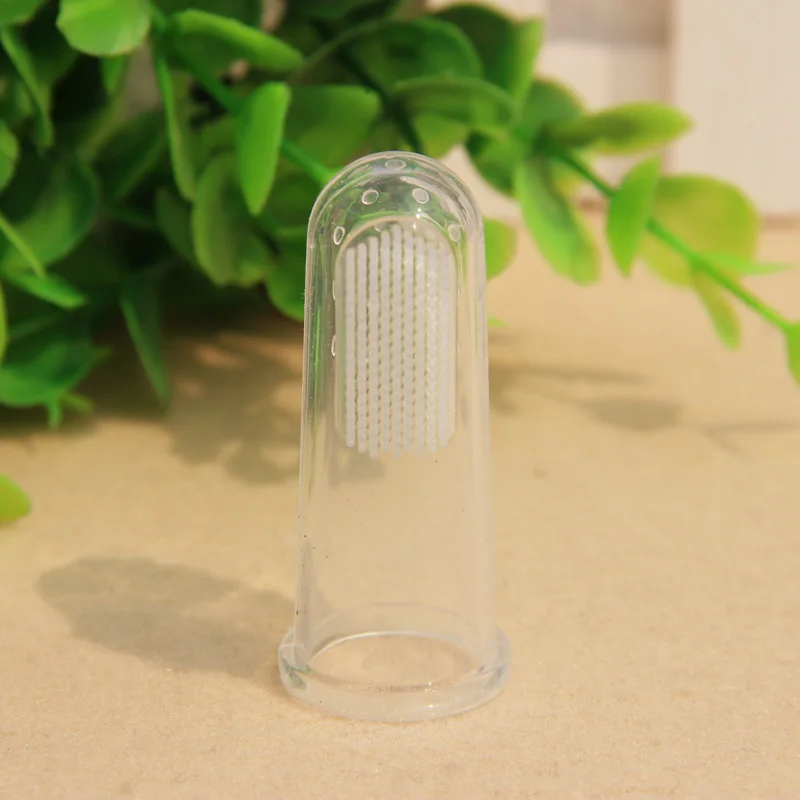 Baby Kids Silicone Finger Toothbrush Children Teeth Clear Gum Brush Infant Deciduous Tooth Brush Massage Children's Tooth Brush