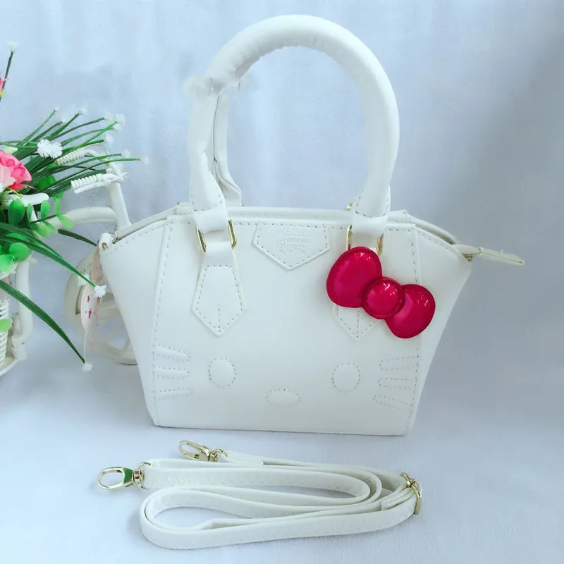 Рисунок «hello kitty» Для женщин Сумка Сумочка Кошелек XW-14525 - Цвет: White