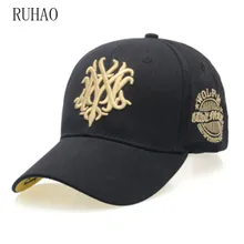 RUHAO мужская шляпа Повседневная Snapback шапки кепки-Бейсболки хип хоп вышитые буквы хлопок шляпа для мужчин Женская кепка