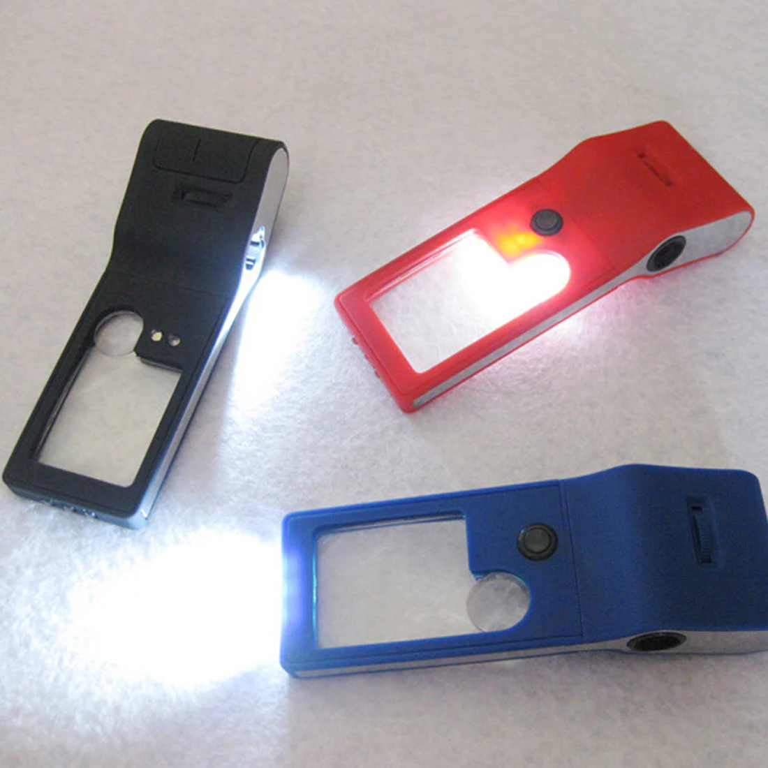 

Multi-function Mini 3X Magnifying Glass With LED Lights and Money Detector Function Jewelers Repair Tool