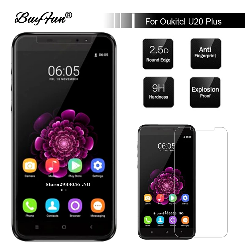 

Oukitel U20 Plus Glass Tempered Glass For Oukitel U20 Plus Cell Phone 9H Premium Screen Protector Film Case For Oukitel U20Plus