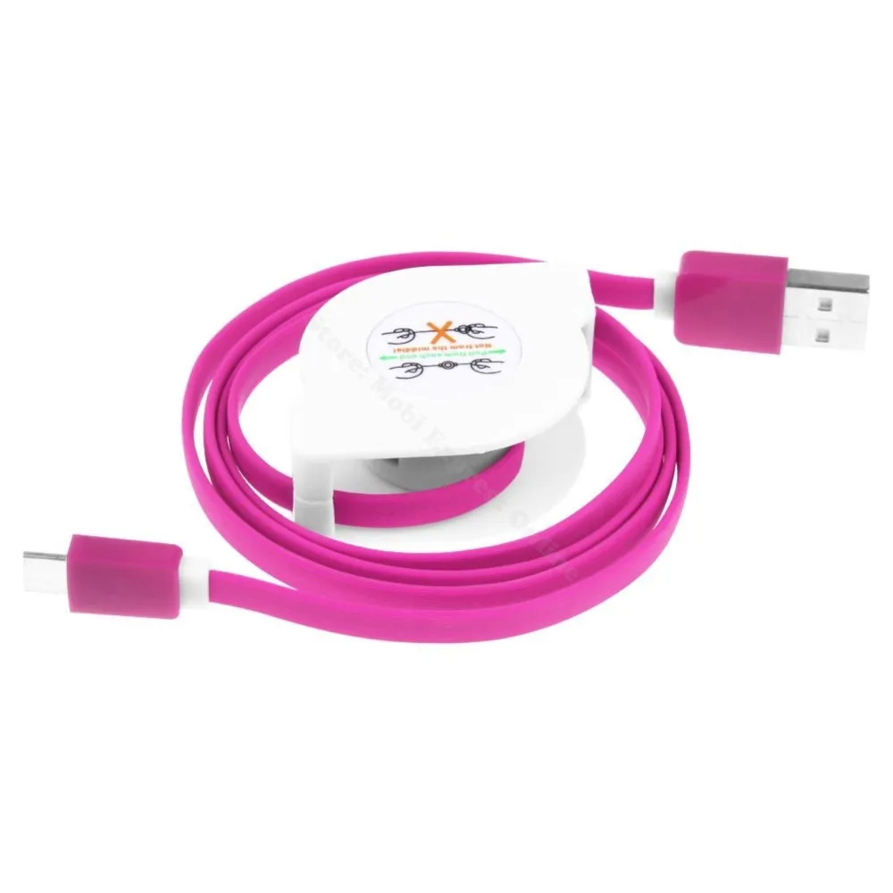 1 м/2 м/3 м usb type C выдвижной кабель для Xiao mi Red mi 5/mi 5S/Plus/mi/A1/Max 2 USB-C зарядное устройство для европейского стандарта
