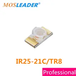 Mosleader IR25-21C/TR8 1206 2000 шт. IR25-21C обратный посылка инфракрасный светодиодный высокого качества