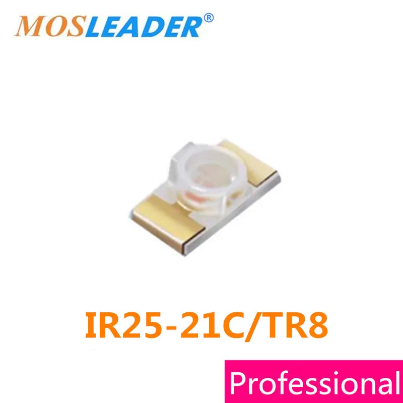 Mosleader IR25-21C/TR8 1206 2000pcs IR25-21C Reverse Package Infrared LED High quality | Электроника