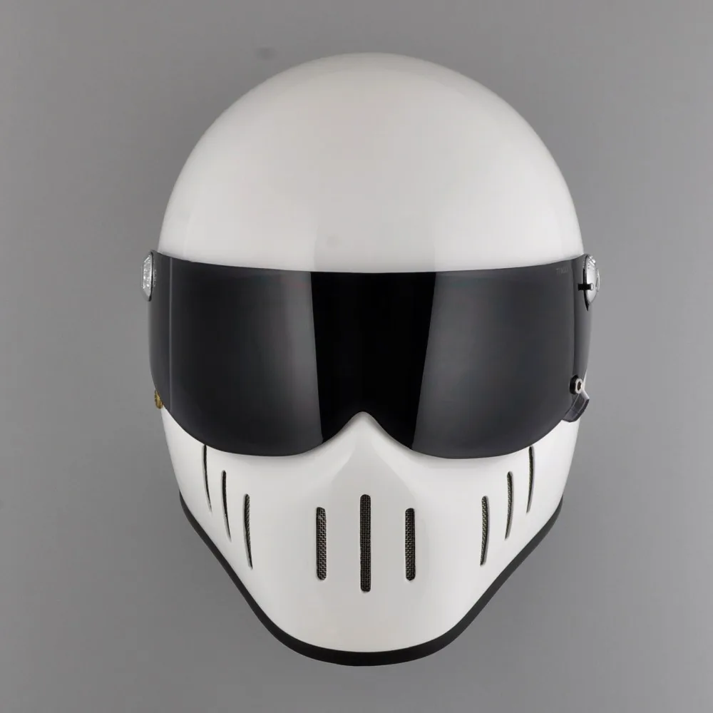 TT CO полное лицо мото rcycle шлем лицевой щит Томпсон TT02/TT04/TTRT/MJET мото шлемы солнцезащитный козырек внешнее Серебряное Стекло