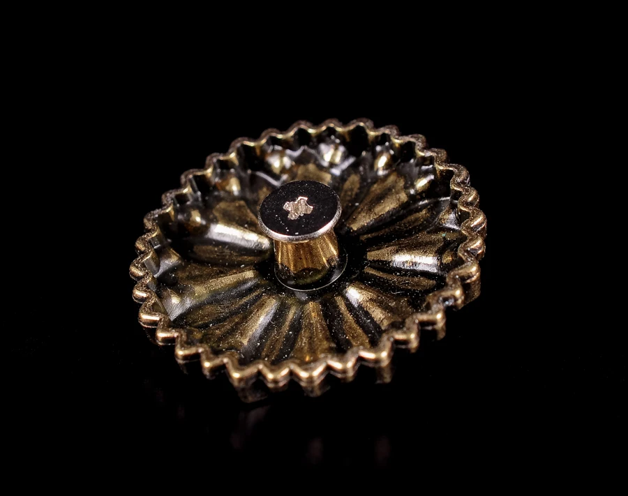 10 шт. 30 мм Западный Бирюзовый цветочный кожаный ремесло седла античная латунь Conchos