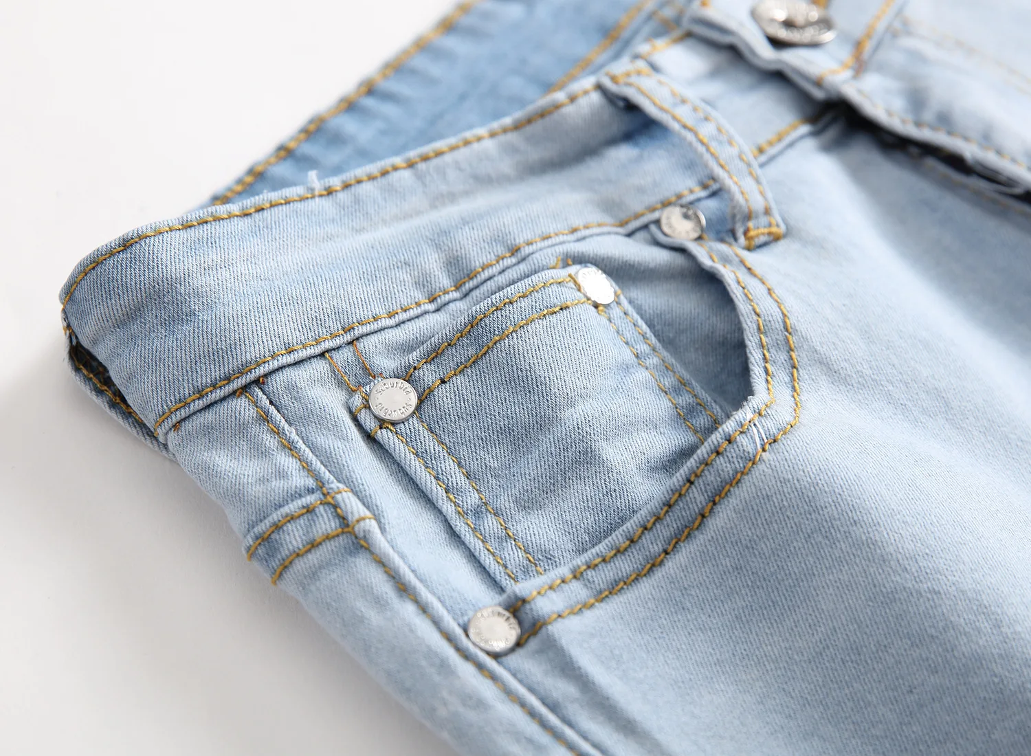 2019 новые весенние модные мужские повседневные Стрейчевые узкие брюки однотонные джинсы мужские повседневные джинсы на молнии Большие