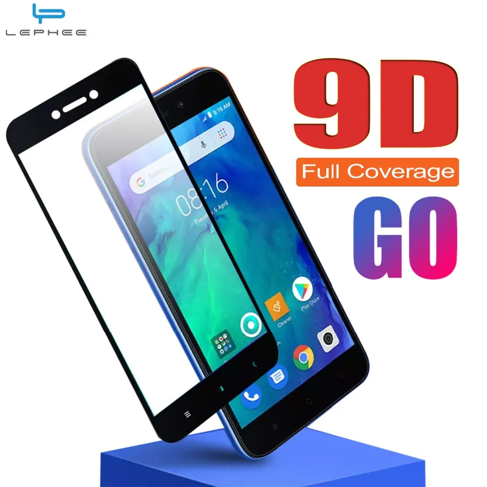

Glass For Xiaomi Redmi go Glass Tempered Full Cover Screen Protector on Xiami Redmi go g o Glass Camera Lens Protective Film 9D