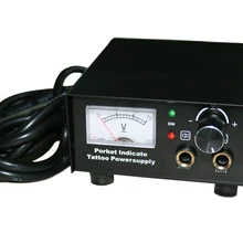 Горячая указка переменная аналоговая татуировка машина питание маленький черный Татуировка оборудование Татуировка питание