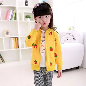 

Girl Clothes For 18M 2 3 5 8 Yrs NEW Girls Spring Fashion Cute Jacket&Outwear Autumn Warm Coats Children Baby Girls Clothes