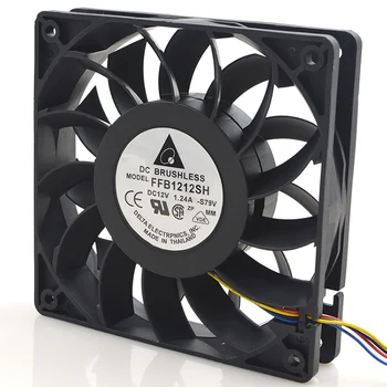 

New original FFB1212SH 12025 12V 1.24A 12CM violent high speed air volume fan