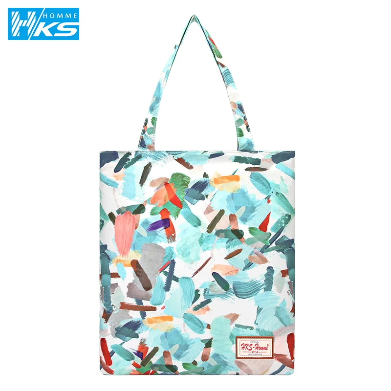 

Women Reusable Canvas Tote Ladies Casual Shoulder Bag Foldable Shopping Bags Beach Bag Female Handbag Light Waterproof
