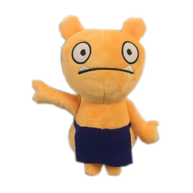 Новое поступление, 18 см, Uglydoll, мультипликационный аниме Ox Moxy Babo, плюшевая игрушка Uglydog, мягкие плюшевые куклы, уродливые подарки для детей - Цвет: Orange Wage