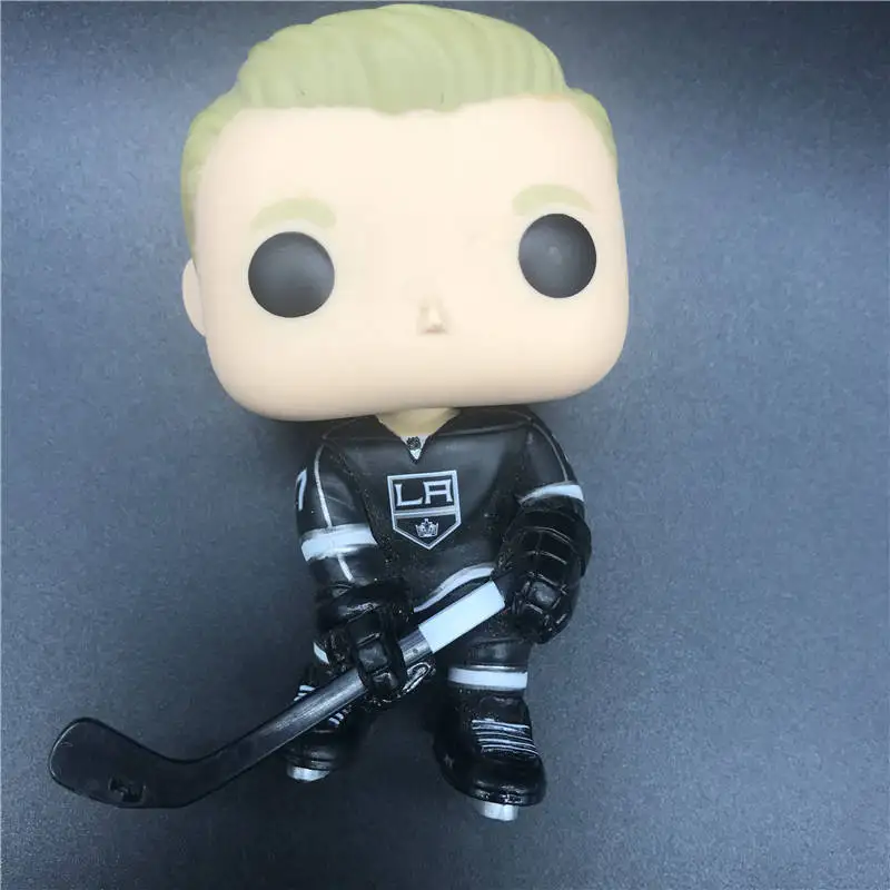 Поп Хоккей Jeff Carter модель игрушки Kings Черный Джерси Коллекция Модель без