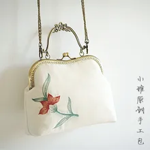 Angelatracy, Новое поступление, ручная работа, молочно-белая хлопковая вышивка, Цветочная резьба, ручка, сумка-мессенджер, сумки через плечо