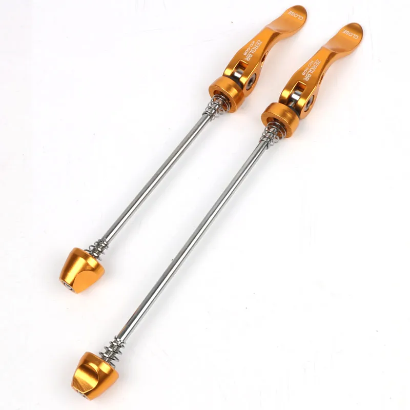 MEIJUN 1 Pair MTB Mountain bike Bicycle Skewers Ultralight Quick Release Skewers 100/135MM for MTB Road Bike hub 9mm 5mm