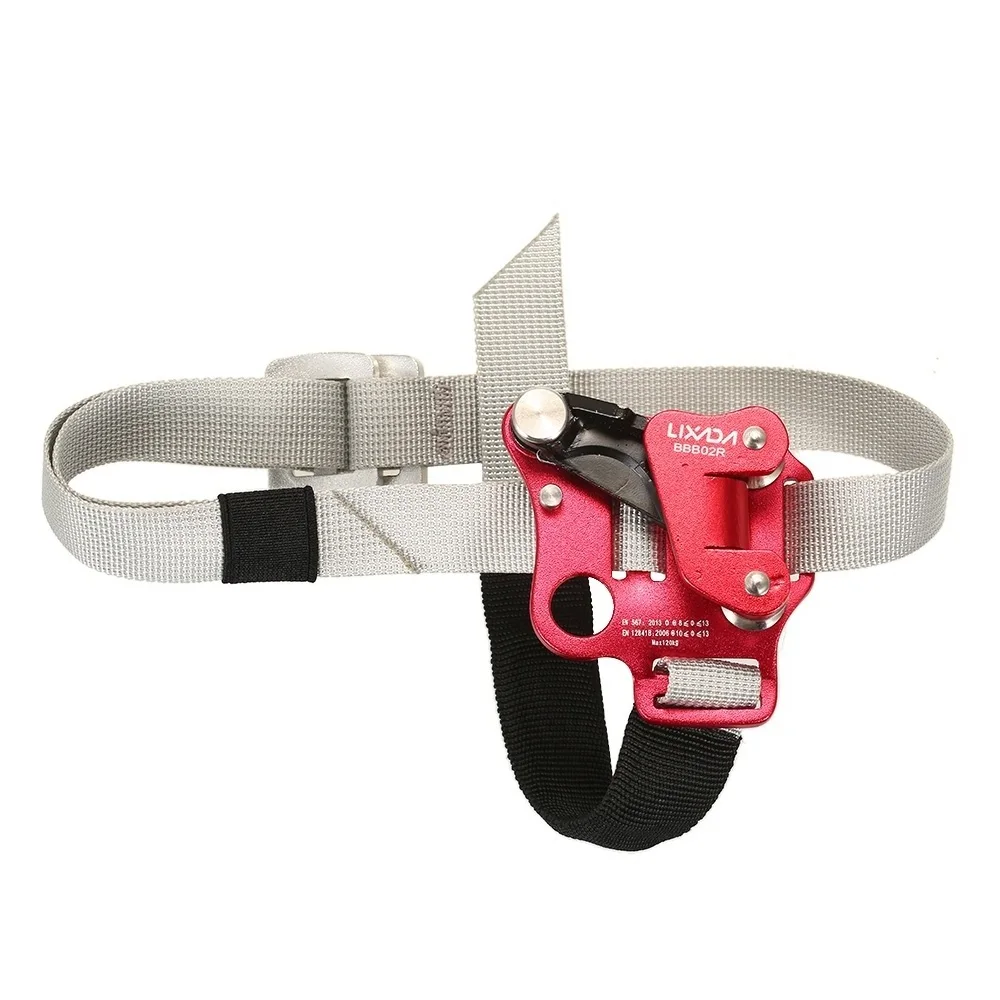 

Lixida Climbing Ascender Outdoor Foot Ascender Rock Riser Mountaineering Equipment Rope Access Climbing Feet Ascender