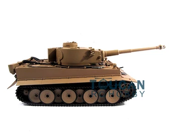 شراء100% معدن Mato 1/16 Tiger I دبابة مع جهاز للتحكم عن بُعد عدة نموذج BB اطلاق النار الكريات الأصفر 1220 TH00646