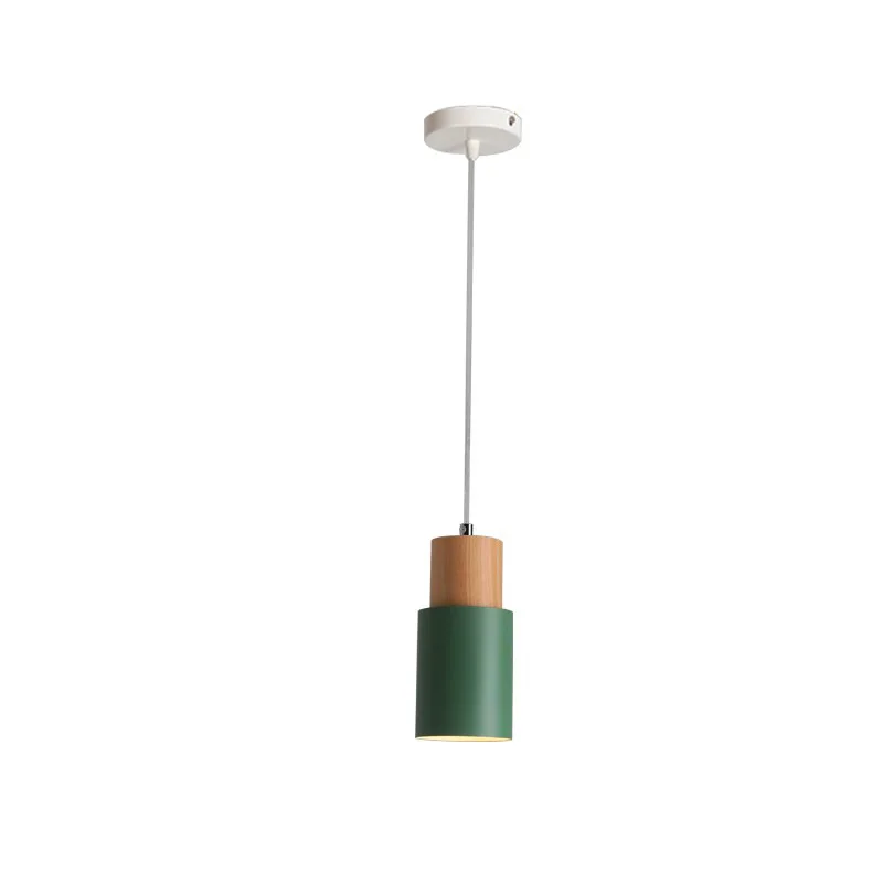 Nordic Suspension Wood Pendant Light Home Lighting Hanging Pendant Lamp LED E27 E26 110V 220V Restaurant Pendant Lights (2)