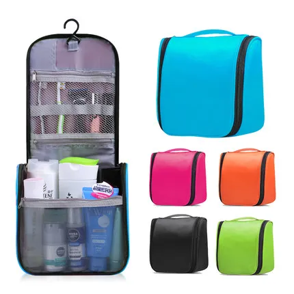 Upgrade large Ladies Wash Bag Toilet Bag Hanging  Makeup Bag 1pcs 8 candy colors waterproof wear-resisting  free shipping 13547