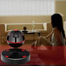 Portable NFC Magnetic Levitation Floating 3D Stereo Bluetooth Speaker 4.1 for iPhone/Samsung Black