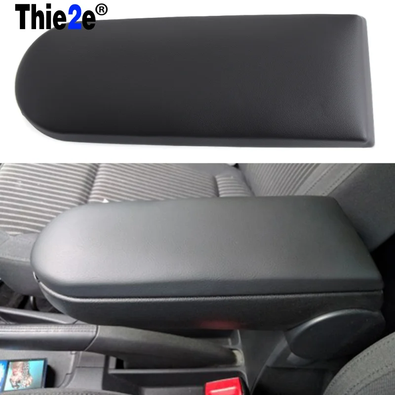 

Black Center Console Armrest Cover Lid Fit For VW JETTA GOLF MK4 BORA BEETLE PASSAT B5 VW Polo 6R SKODA OCTAVIA Lavida