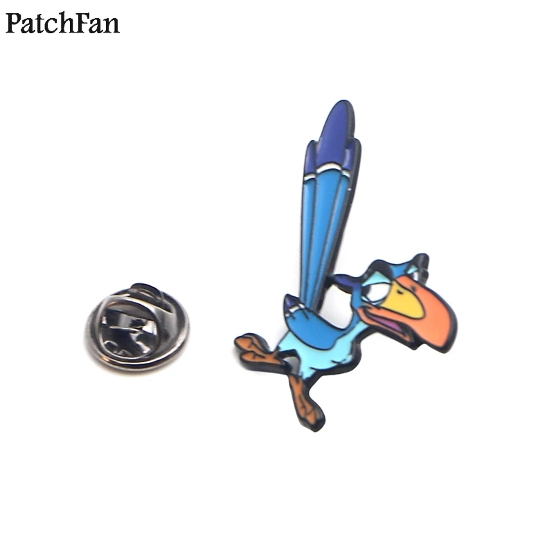 20 шт./партия, Patchfan, Лев, король, гранат, мультфильм, эмаль, булавки, модный рюкзак, рубашка, сумка, броши, Значки для мужчин и женщин, A1864