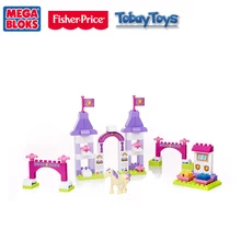 Mega Bloks новейшая ранняя развивающая игрушка для младших строителей, мой пони, дворцовая Строительная игрушка Le Palais De Mon Poney DWR77 для Gife