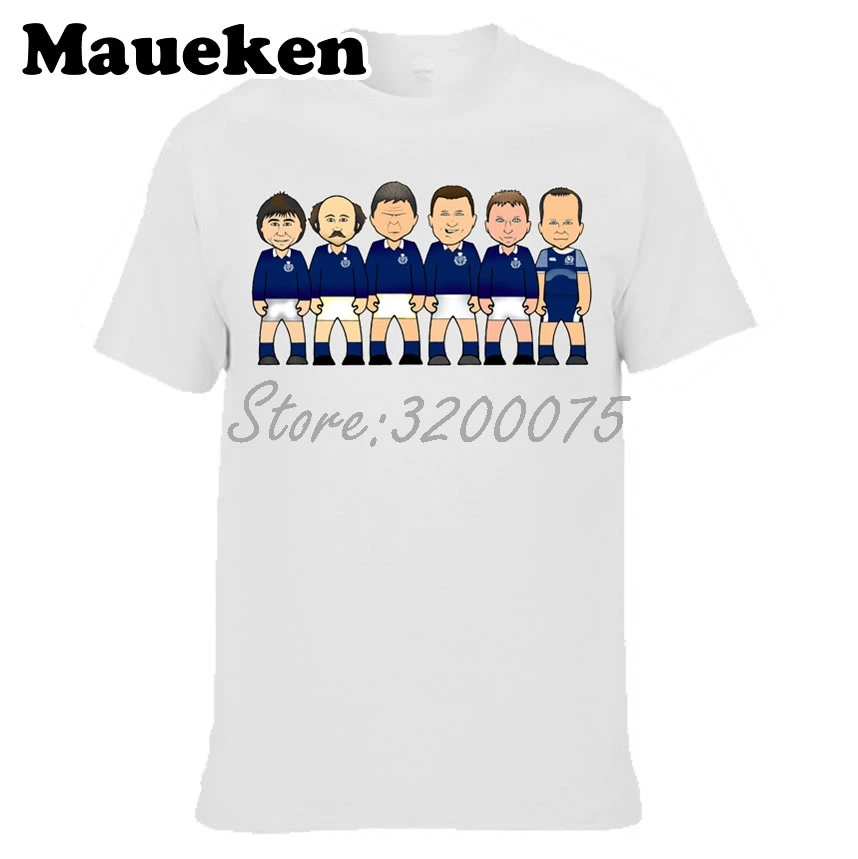 Мужская футболка с надписью Finlay Calder Jim Renwick Chris Patterson Andy Irvine Gary Armstrong Gavin Hastings W0523011|tee