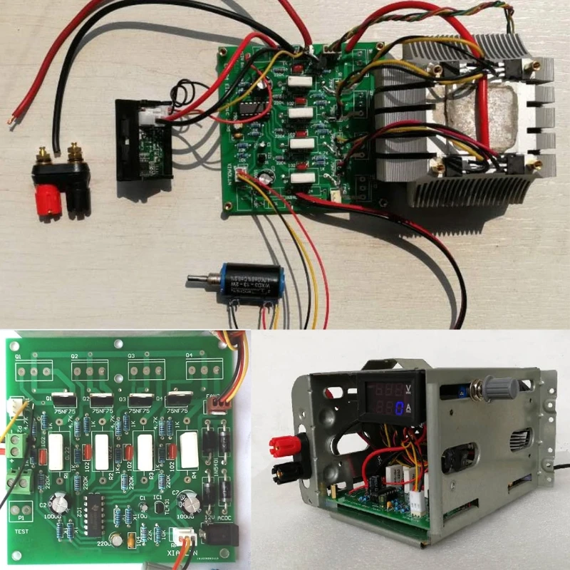 

150W 10A Constant Current Electronic Load Tester Battery Discharge Capacity Test