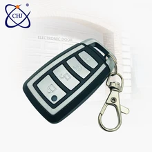 

Remote Control Universal 433mhz Metal Copy Remote Control 4 Buttons Learning Type Wireless Remote Control（1pieces）