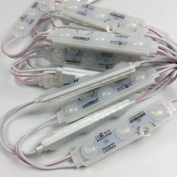

Samsung Chip SMD 5730 3 LED injection led module 12V Waterproof IP68 white LED string Fita LED Light Strips Rope tape 10pcs