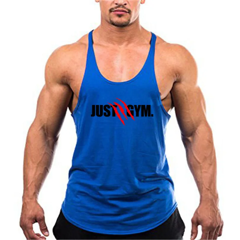 

Brand canotte bodybuilding stringer tank top men fitness tanktop cotton gyms clothing muscle sleeveless shirt Y back vest