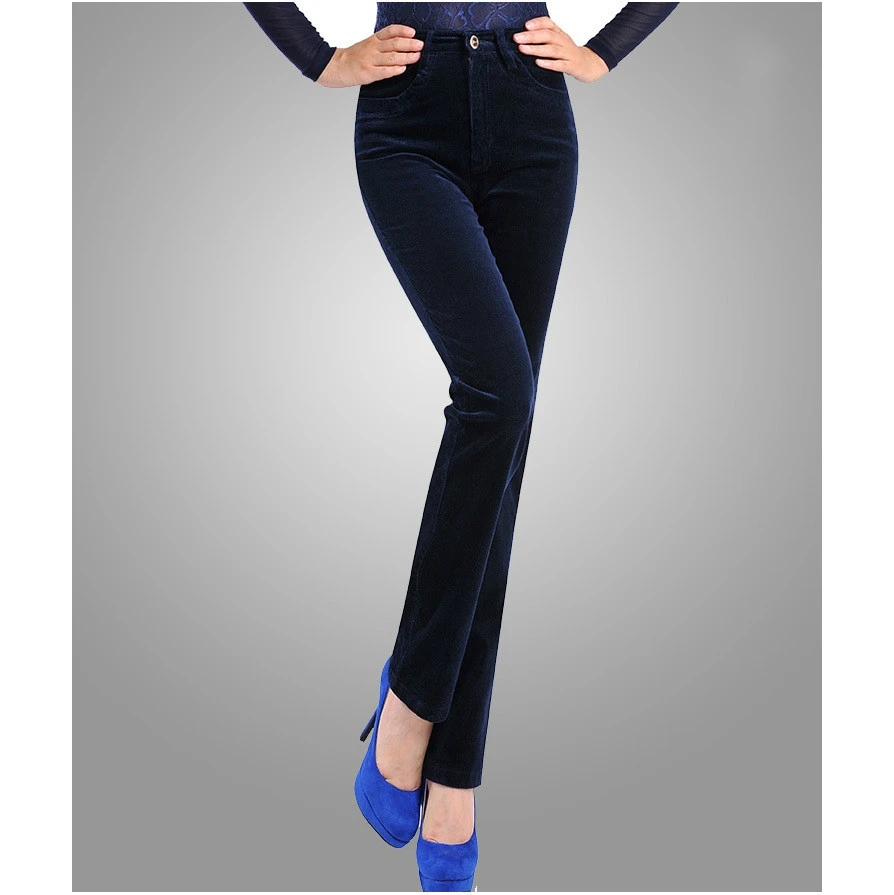 Брюки Стрейч Женские С Высокой Талией Купить