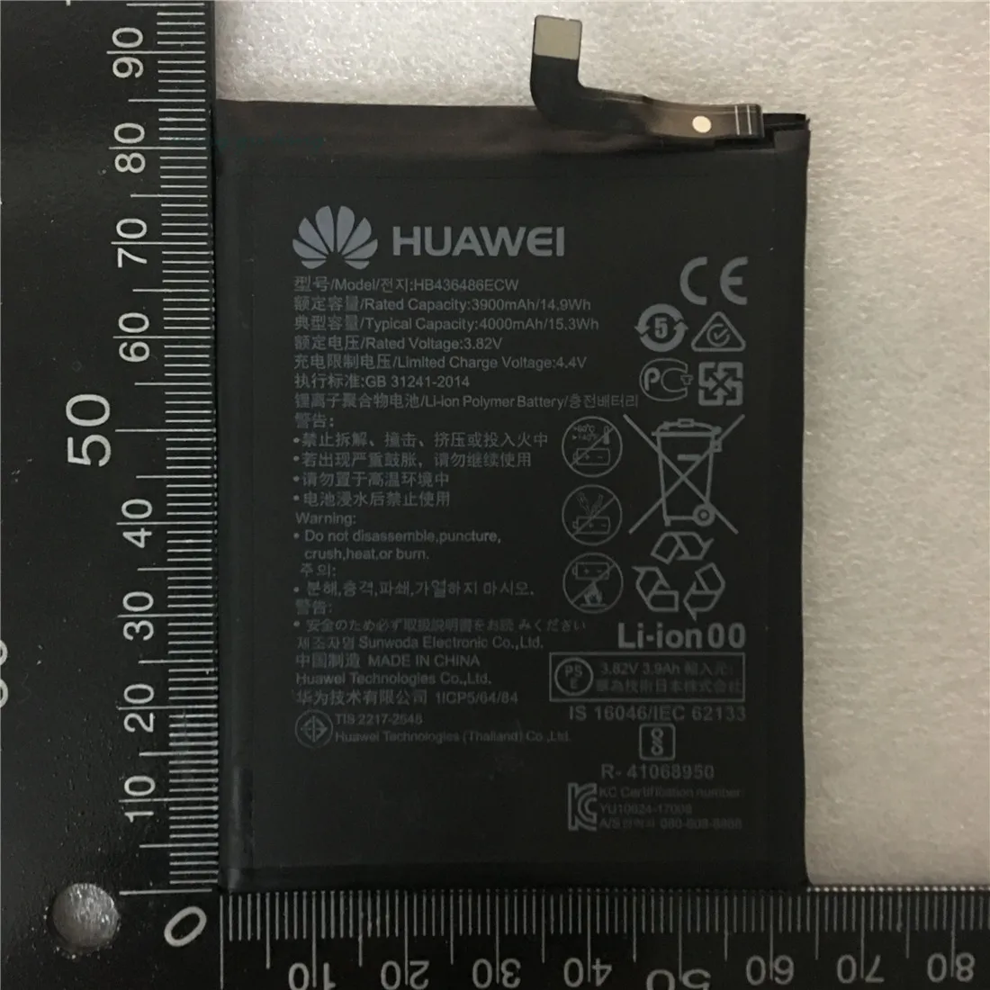 Hua Wei сменная батарея для телефона HB436486ECW 4000 мАч для huawei mate 10/mate 10 Pro/P20 Pro Оригинальные аккумуляторы+ Инструменты