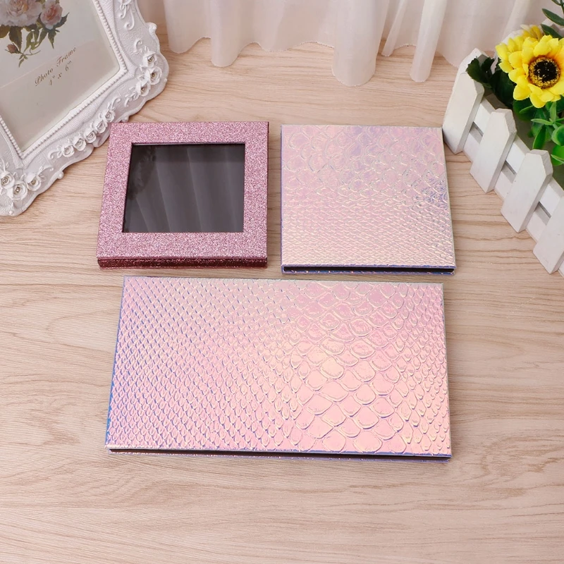 

Fish Scale Empty Magnetic Makeup Palette DIY Eyeshadow Concealer Case Holder