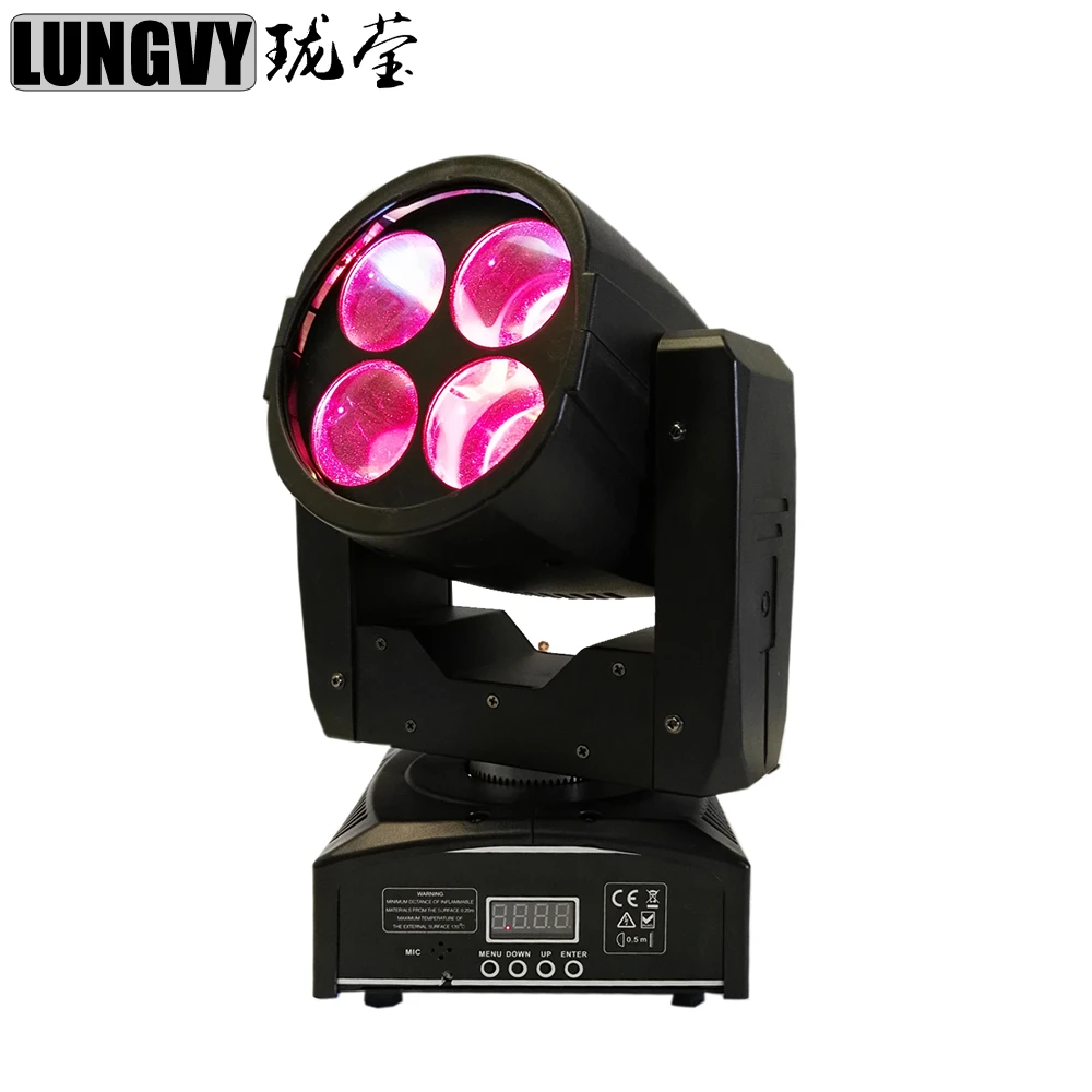 Free Shipping 4pcs/lot 4x15w Sharpy Beam Moving Head Light Stage Light DMX Stage Effect Show Beam Dj Professional photo