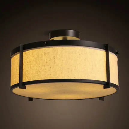 Anese Style Ceiling Light Revolutionhr Iron Fabric Lampshade Chinese Anese Style Ceiling Light Led