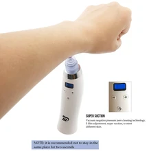 Уход за кожей пор прибор для вакуумной чистки угрей для удаления прыщей игла Видаля вакуумный всасывающий инструмент Уход за лицом чистый аппарат для алмазной дермабразии