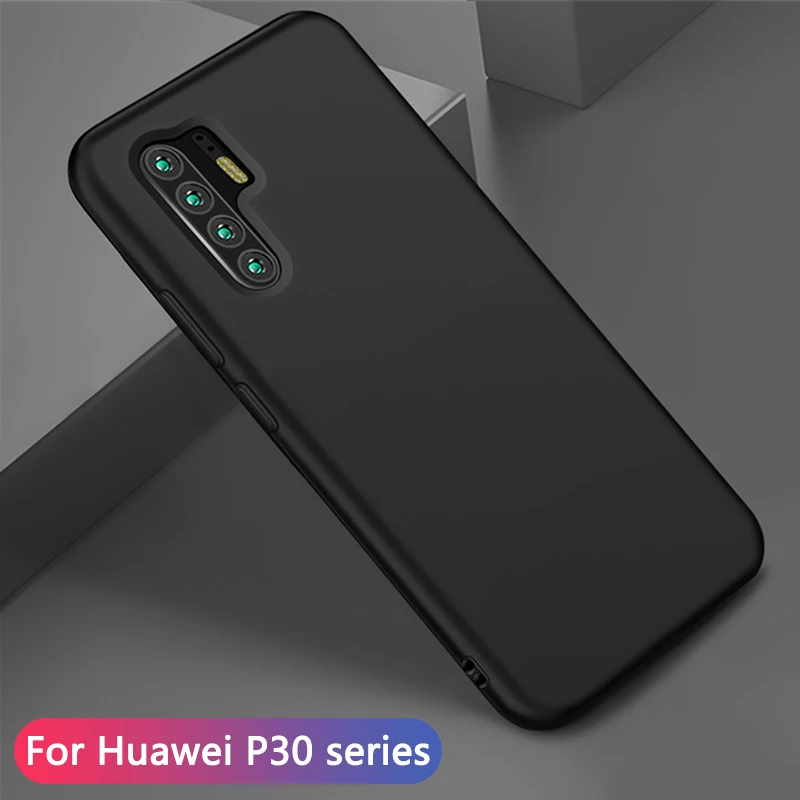

Luxury Soft Liquid Silicone Case For Huawei P30 Pro Matte TPU Silicone Back Cover Case For Huawei P30 P30 Pro Phone Case