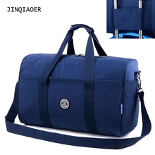 Новинка, модная сумка для путешествий, вместительная, водонепроницаемая, нейлоновая, женская сумка-тоут, сумки для багажа, переносные, повседневные сумки, сумки, 8 цветов