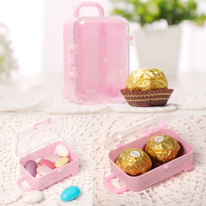 

candy box bag chocolate gift traveling case for Birthday Wedding Party Decoration craft DIY favor baby shower Wh