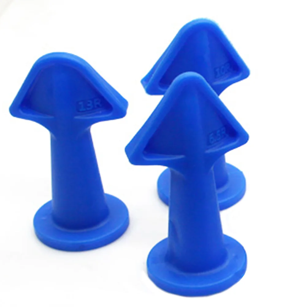 

3 Pcs/set Trowel Nozzle Eco-friendly Home Sealant Tool Durable Floor Caulking Finishing Professional Rubber Clean Accessories